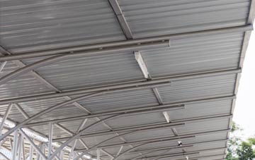 installing The Cross Hands metal roofing